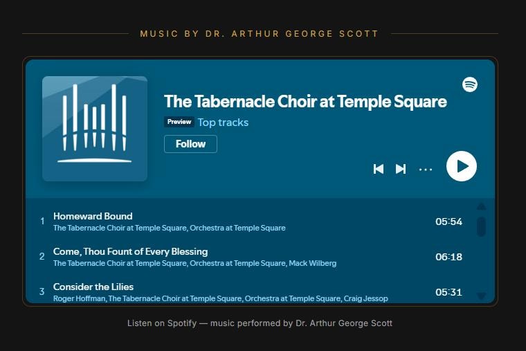 Tabernacle Choir — Spotify